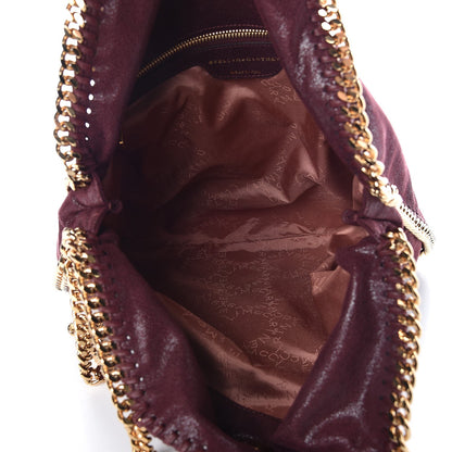Stella McCartney Shaggy Deer Falabella Fold Over Tote Plum 5 of 7