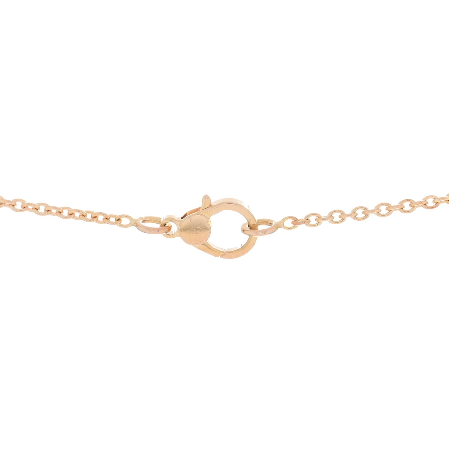 18K Rose Gold Diamond Finesse Pendant Necklace