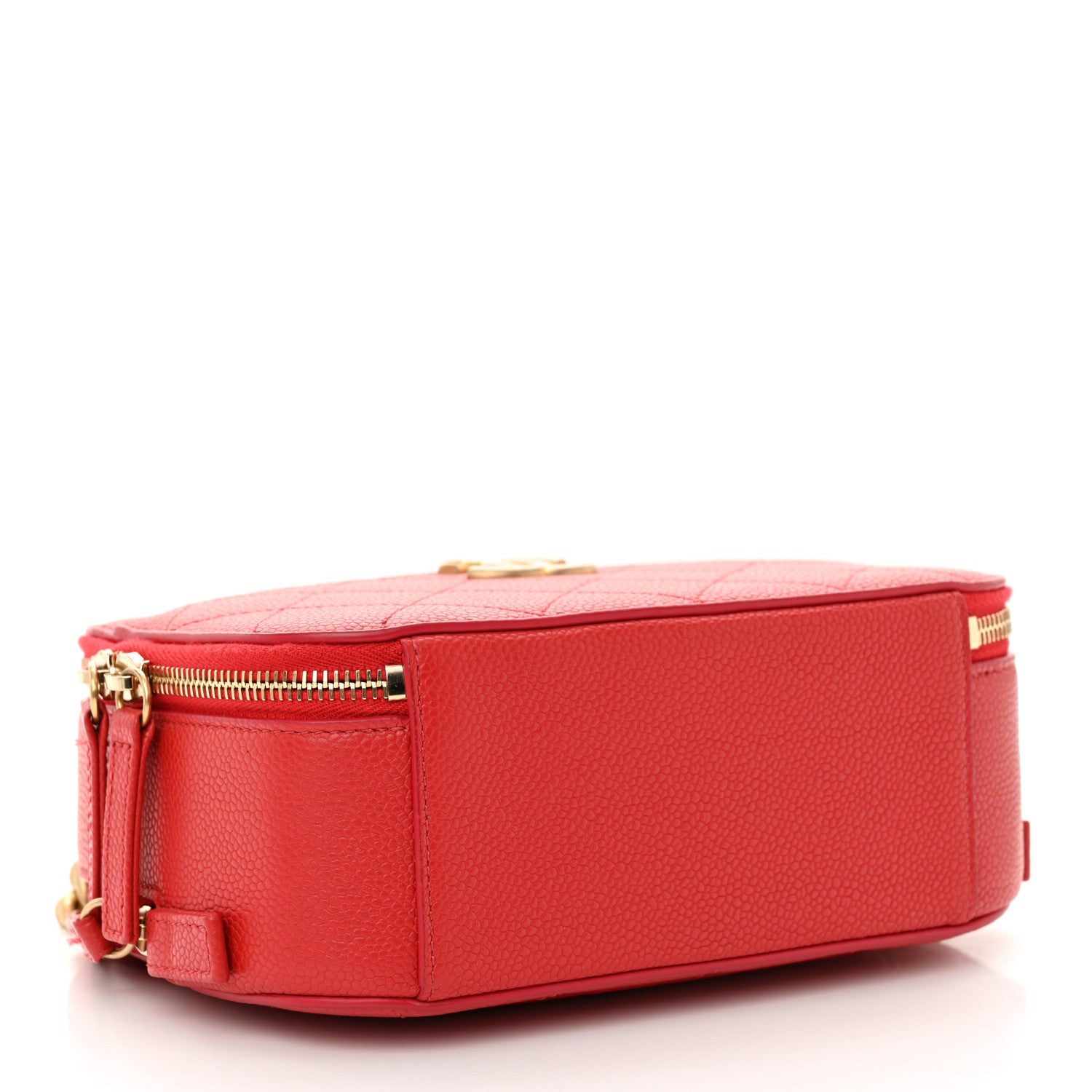 Chanel Caviar Quilted Small Camera Bag Red 4 of 13