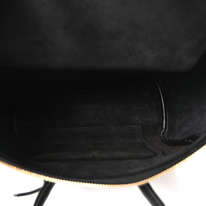 Celine Supple Shiny Lambskin Little New Luggage Black 5 of 10
