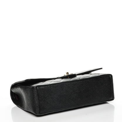 Chanel Caviar Quilted Maxi Double Flap Black 4 of 7