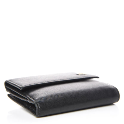 Gucci Calfskin Interlocking G French Wallet Black 4 of 7