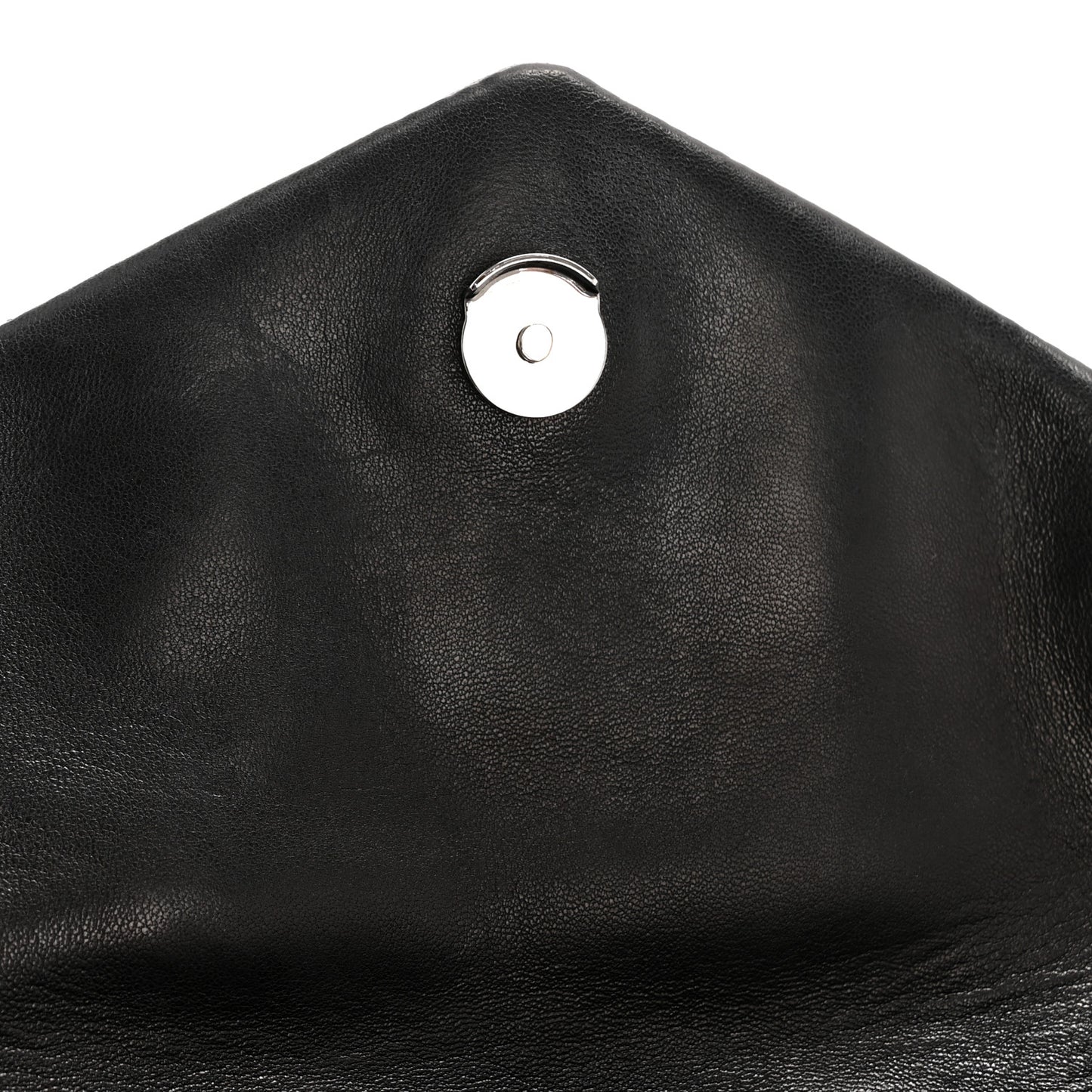 Lambskin Quilted Toy Loulou Puffer Monogram Monochrome Chain Satchel Black
