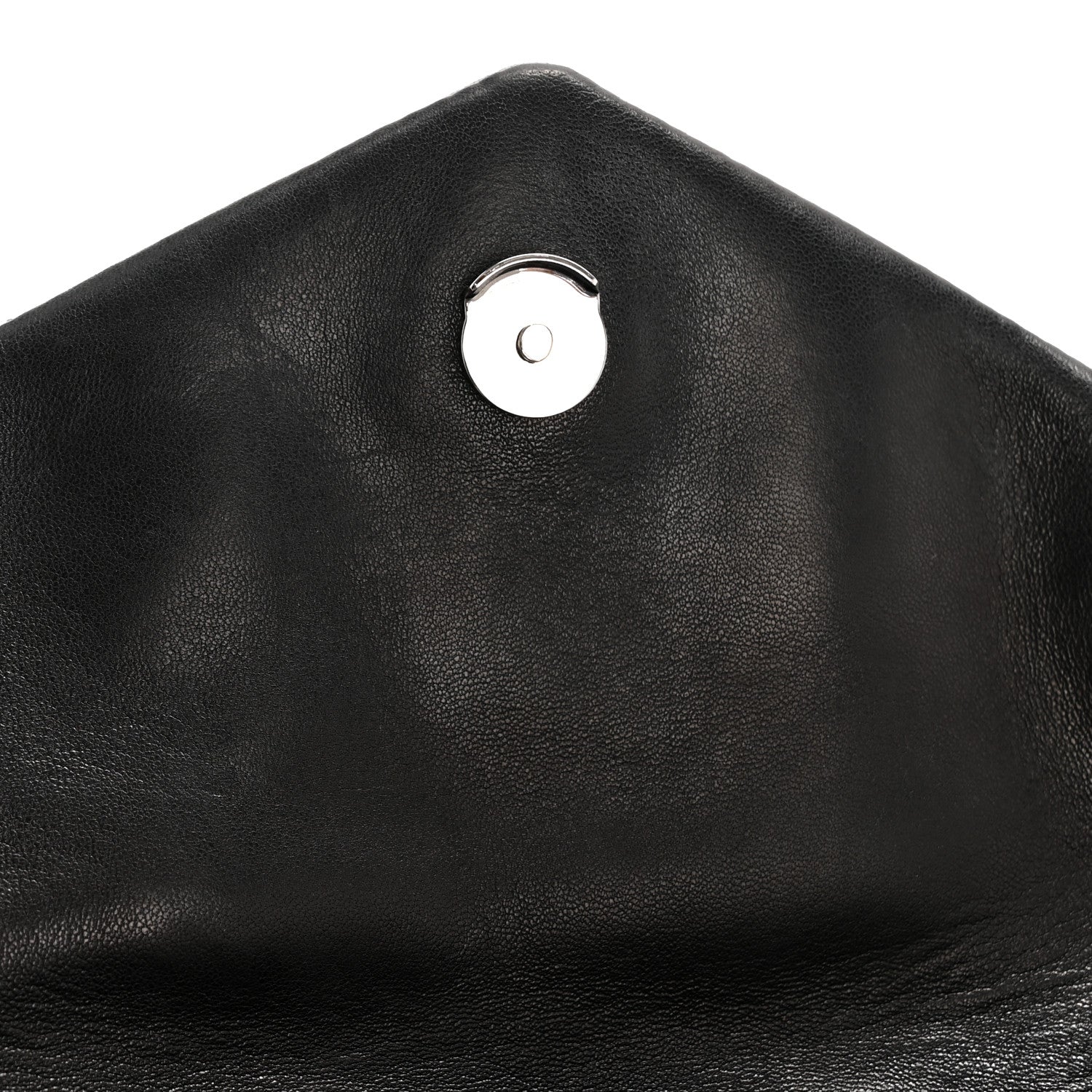 Saint Laurent Lambskin Quilted Toy Loulou Puffer Monogram Monochrome Chain Satchel Black 11 of 13