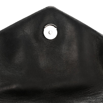 Saint Laurent Lambskin Quilted Toy Loulou Puffer Monogram Monochrome Chain Satchel Black 11 of 13