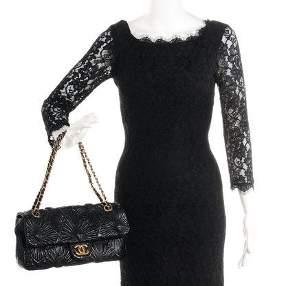 Chanel Lambskin Quilted Ca D'Oro Flap Black 2 of 7