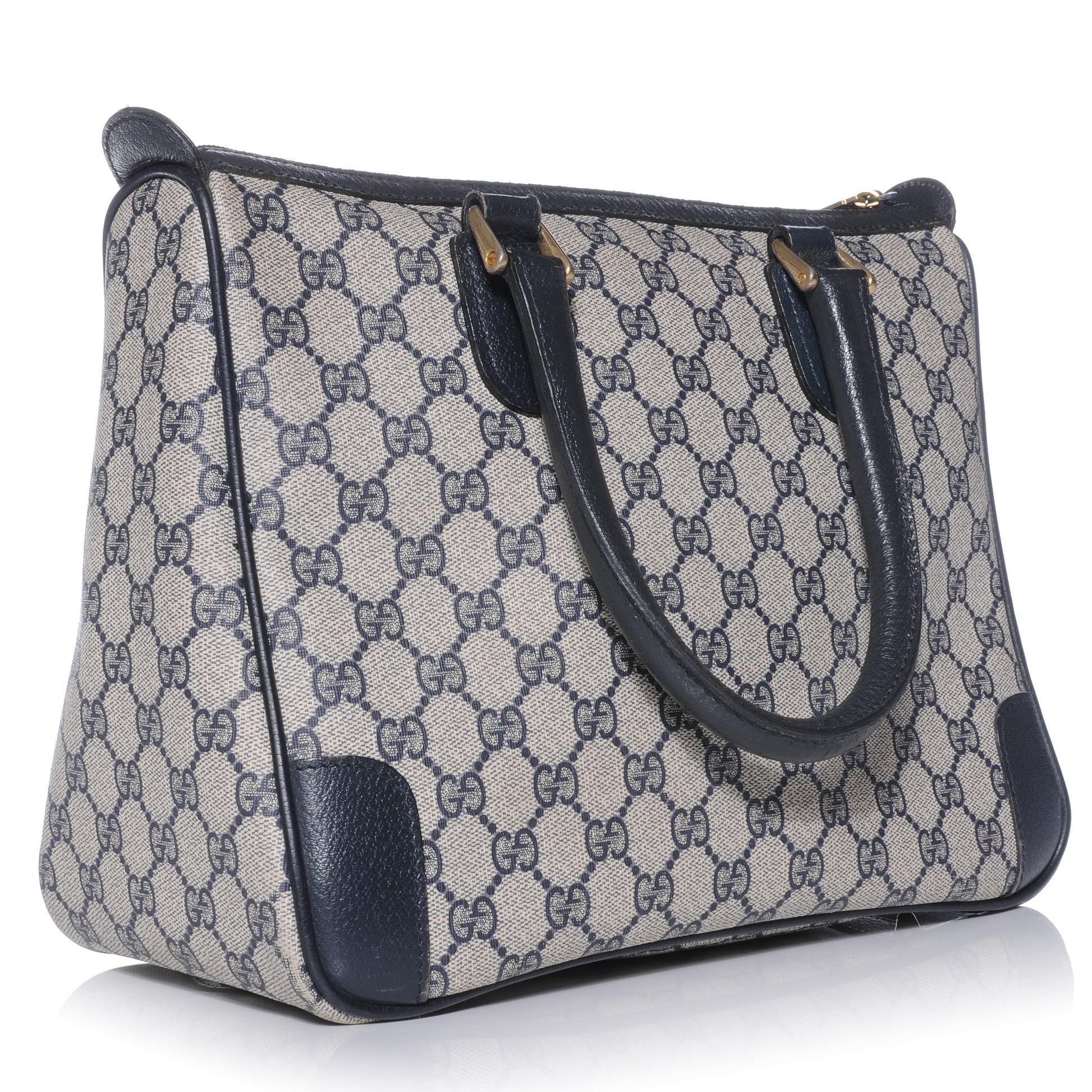 Gucci GG Supreme Monogram Bag Navy 3 of 7