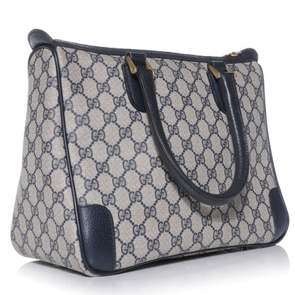 Gucci GG Supreme Monogram Bag Navy 3 of 7