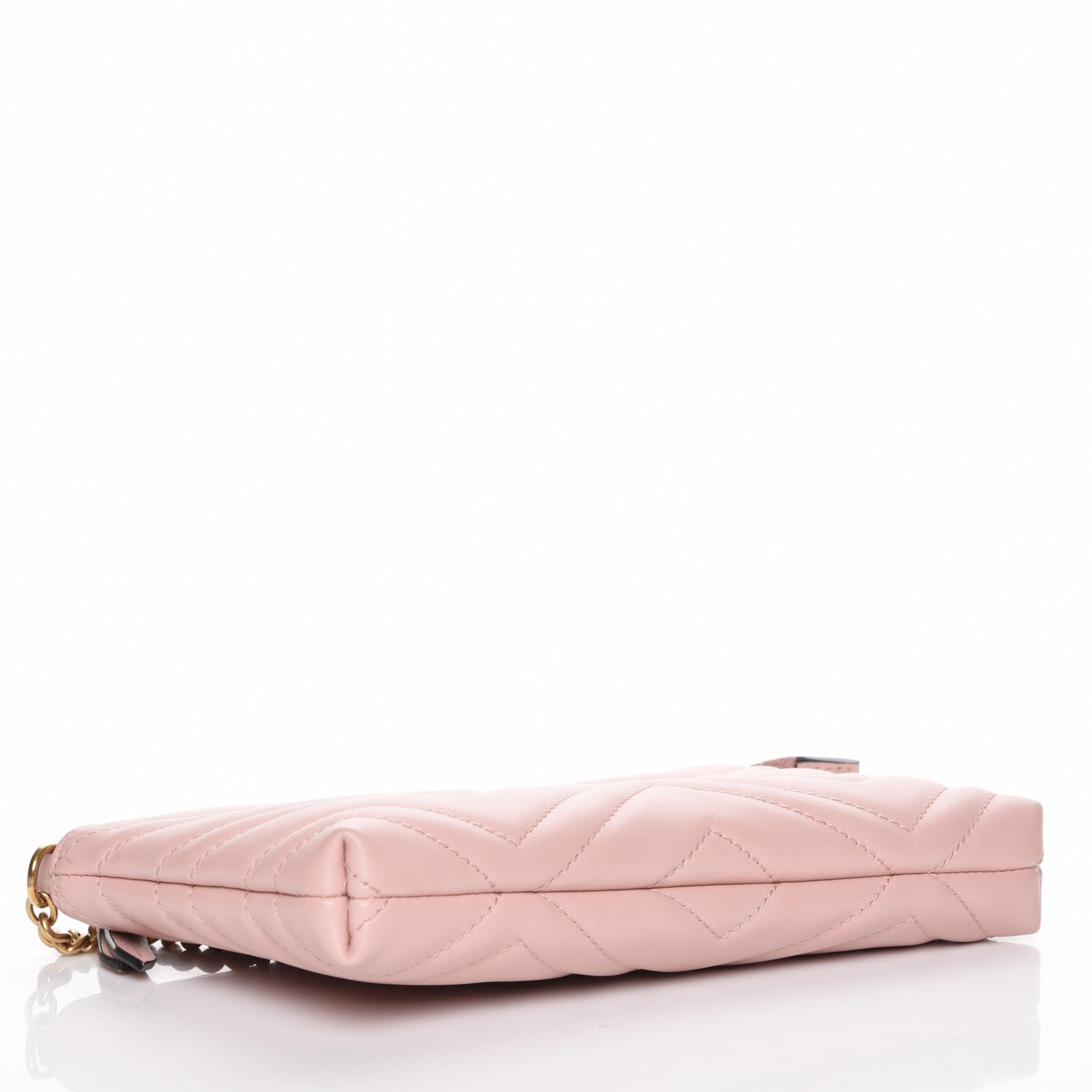 Gucci Calfskin Matelasse Mini GG Marmont Chain Bag Perfect Pink 4 of 8