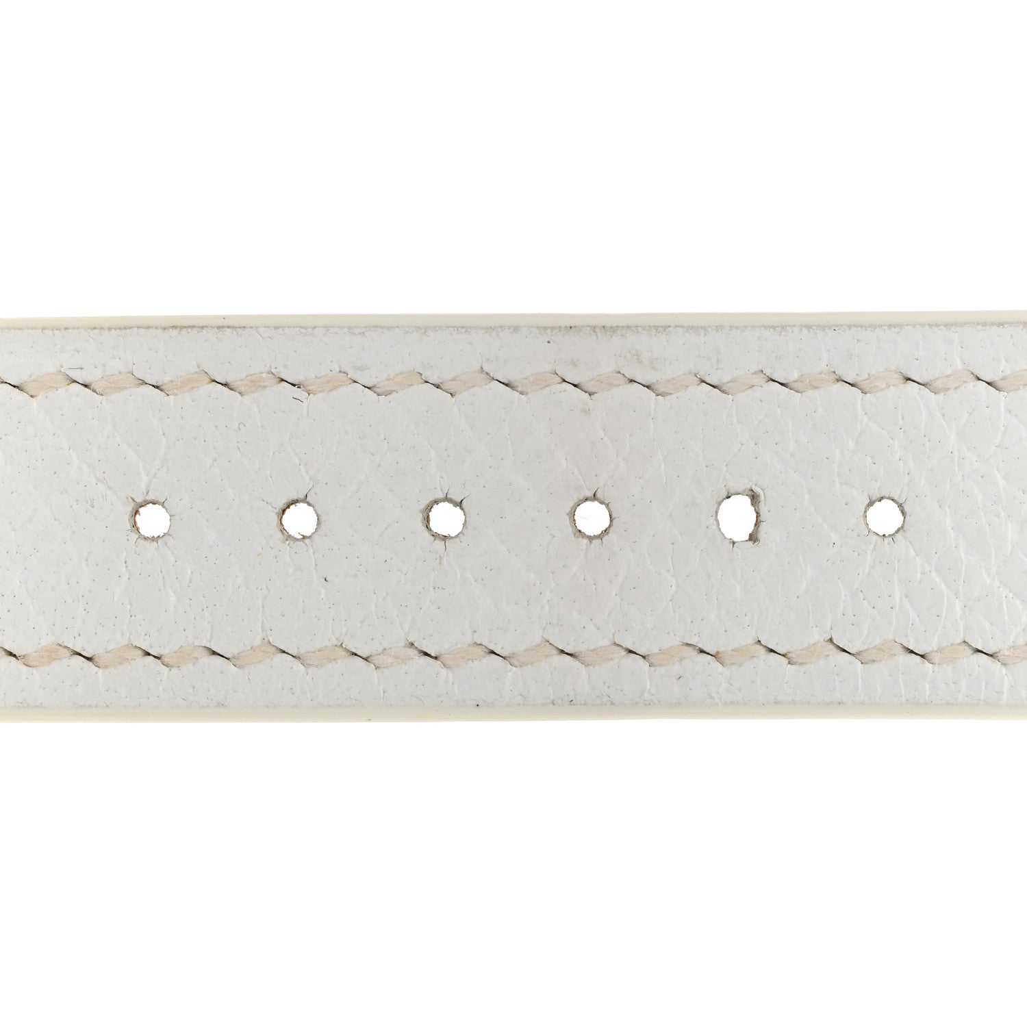 Hermes Epsom Heure H Hour Watch PM Strap White 6 of 10