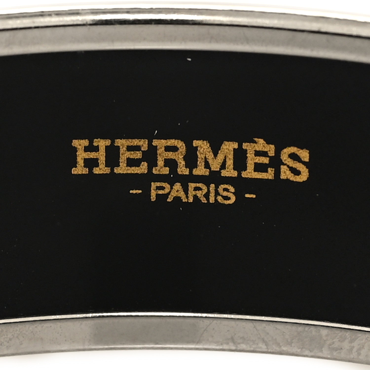 Hermes Enamel Printed Wide Cavalcadour Bracelet 65 5 of 5