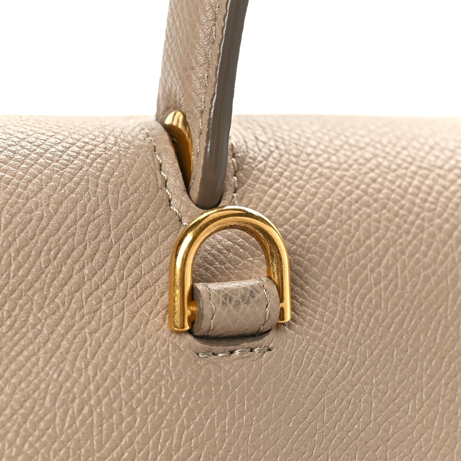 Celine Grained Calfskin Mini Belt Bag Light Taupe 9 of 11