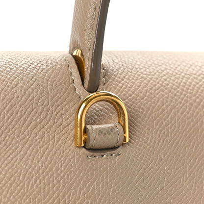 Celine Grained Calfskin Mini Belt Bag Light Taupe 9 of 11