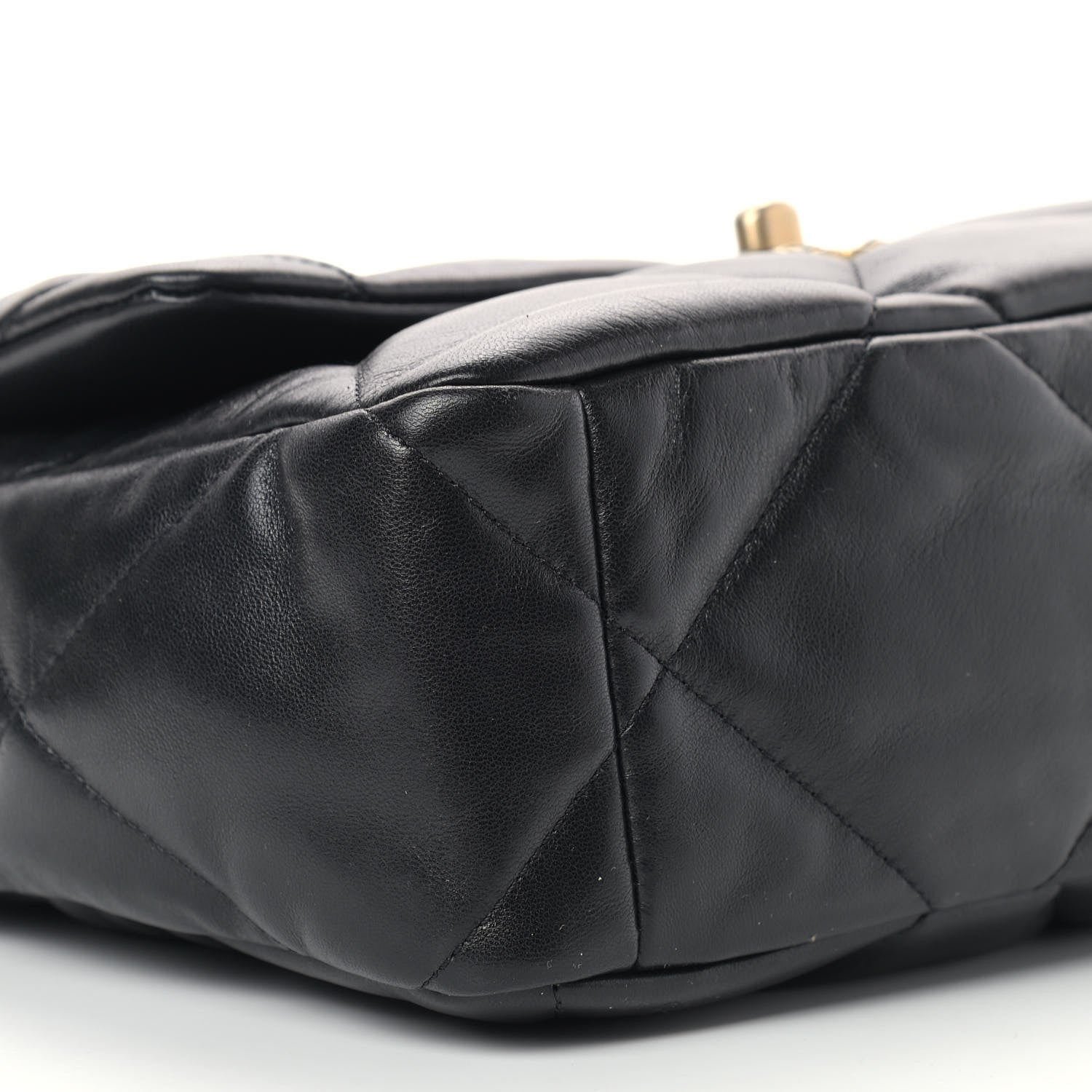 Chanel Lambskin Quilted Large Chanel 19 Flap Black 8 of 10