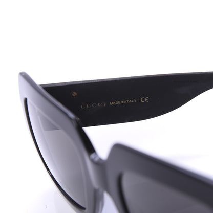 Gucci Square Frame GG0102S Sunglasses Glitter Gold 6 of 8