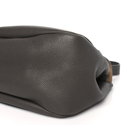 The Row Calfskin Small Mail Bag Ash Grey 9 of 9