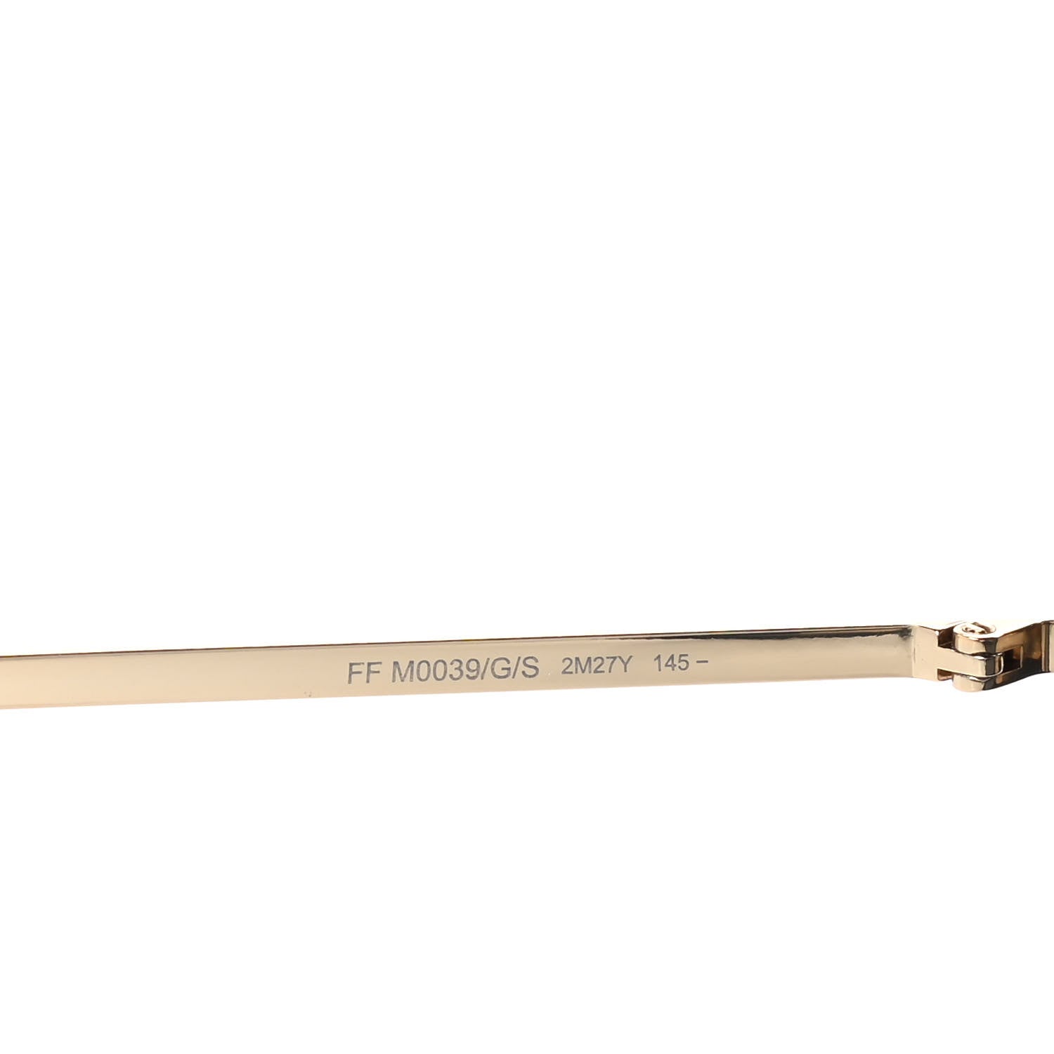 Fendi FF Fabulous Shield Sunglasses FF M0039/G/S Black 5 of 9