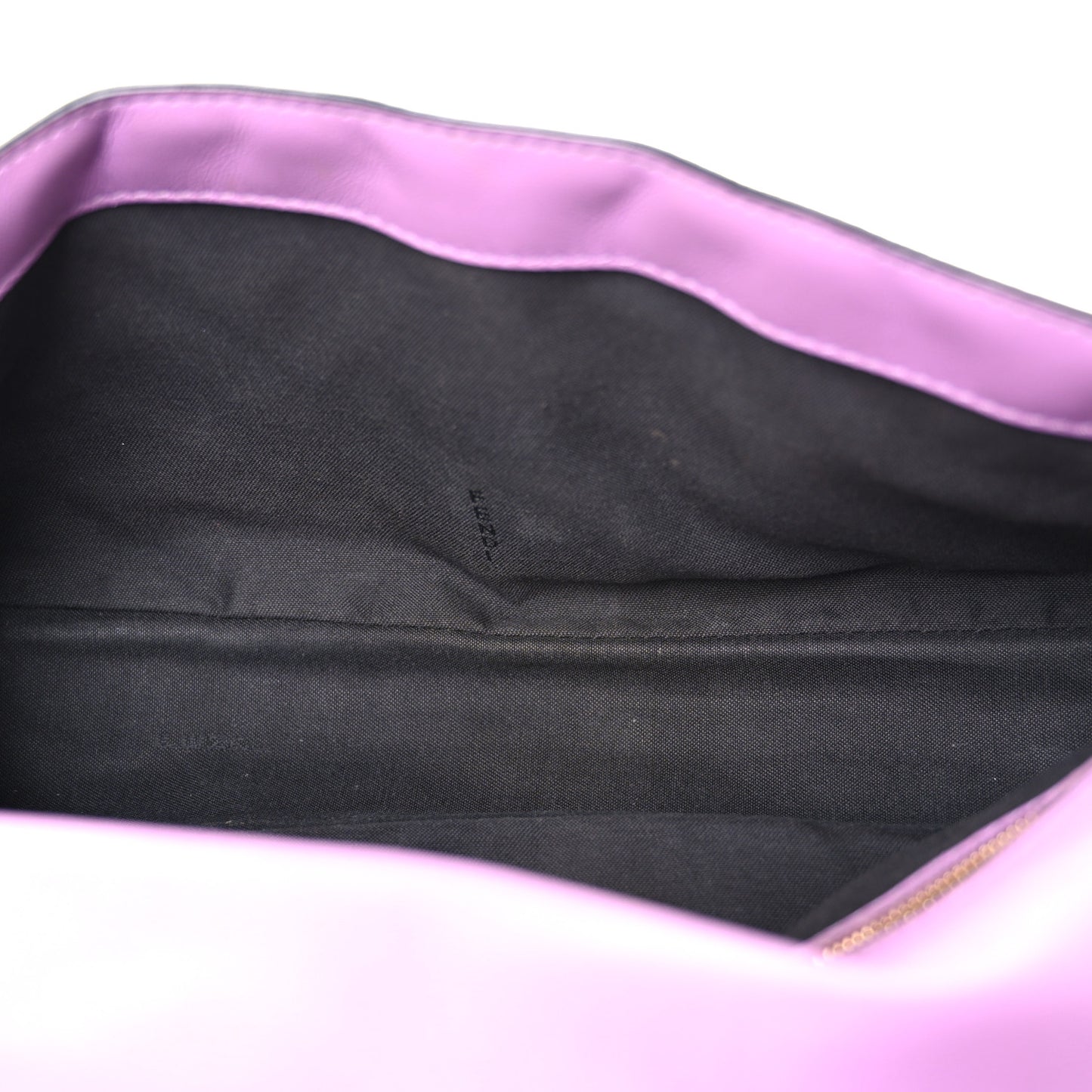 Nappa FF 1974 Embossed Baguette Agapanto