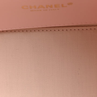 Chanel Caviar Quilted Mini Chanel 25 Handbag Light Pink 5 of 11