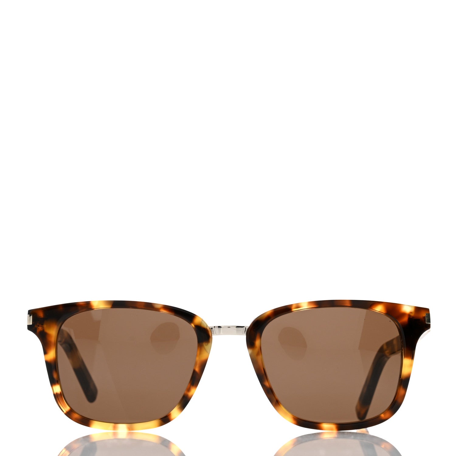 Saint Laurent Acetate Cat Eye Sunglasses SL341 Havana Brown 2 of 7
