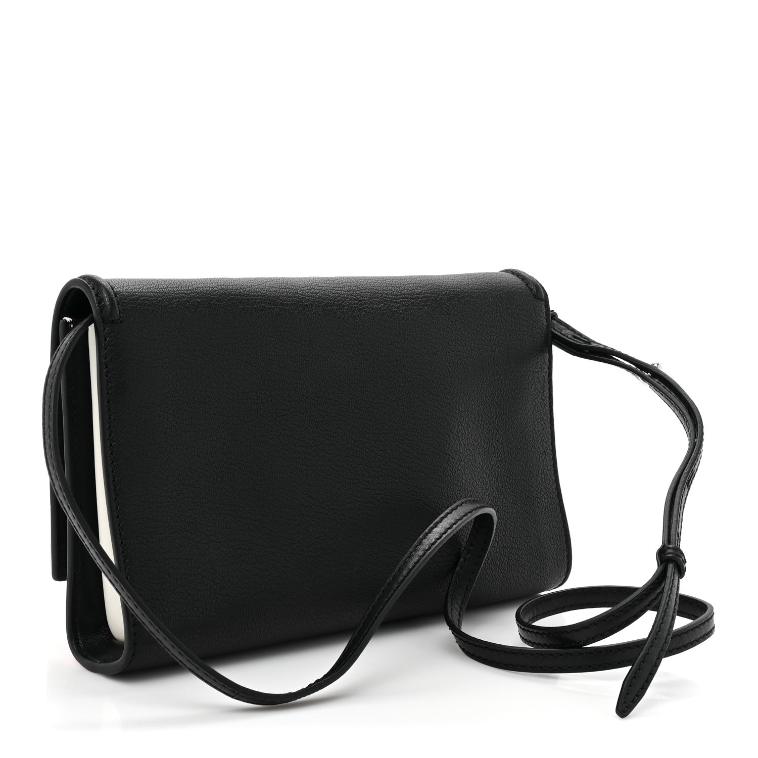 Alexander McQueen Calfskin The Story Shoulder Bag Black Pink 3 of 8