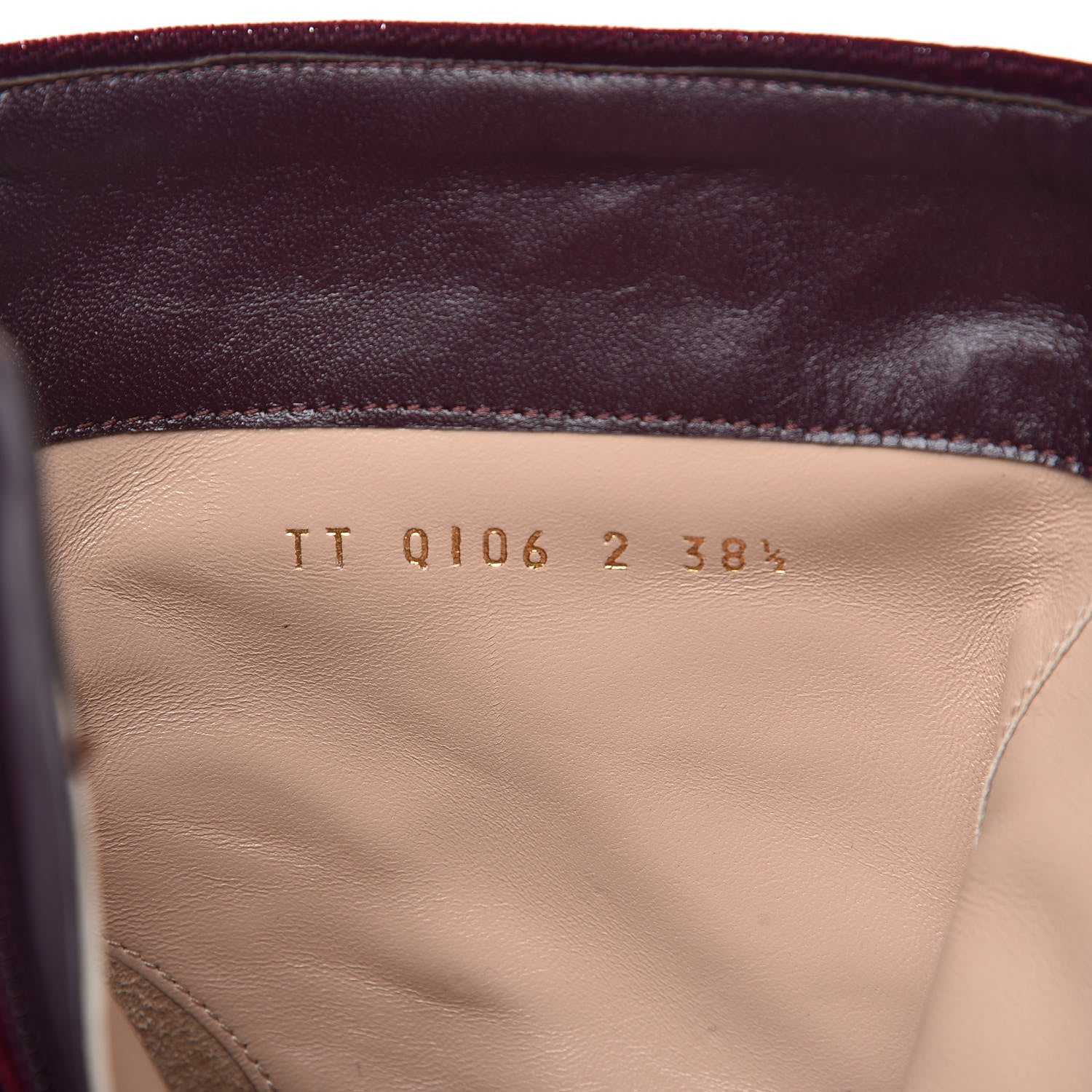 Valentino Garavani Velvet Rockstud Spike Court Ankle Booties 38.5 Rubino 7 of 8