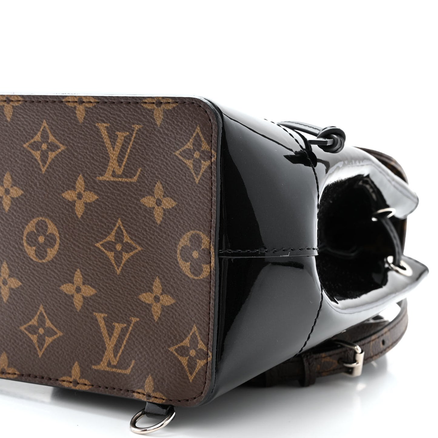 Patent Monogram Hot Springs Backpack Black