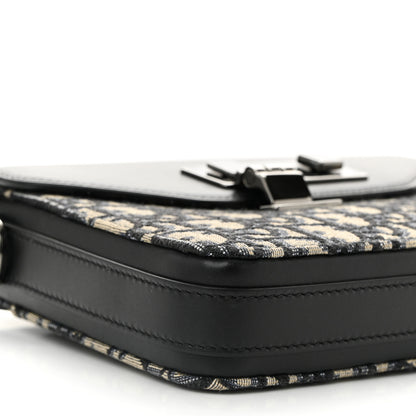 Christian Dior Oblique Smooth Calfskin Messenger Beige Black 9 of 11