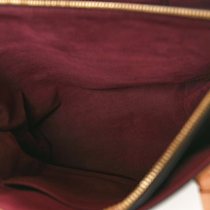 Louis Vuitton Monogram Flower Zipped Tote MM Beige 5 of 10