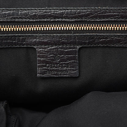 Gucci Monogram Medium Jolicoeur Tote Black 6 of 15