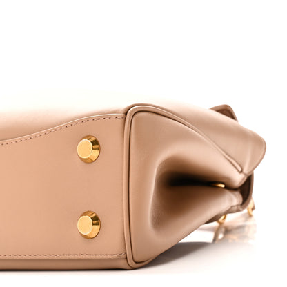 Balenciaga Natural Smooth Calfskin Mini Rodeo Top Handle Handbag Latte 9 of 9