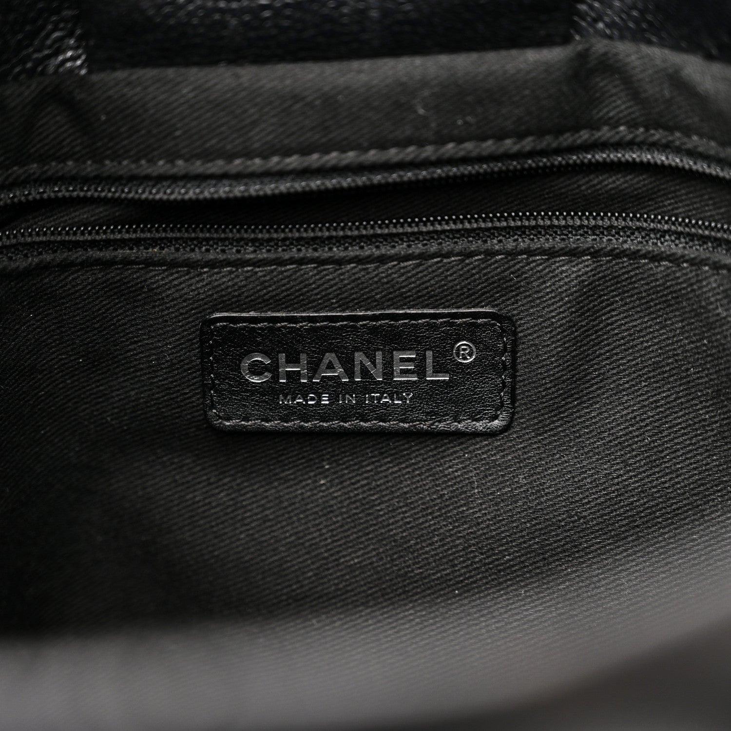 Chanel Caviar Executive Cerf Shopper Tote Black 7 of 11
