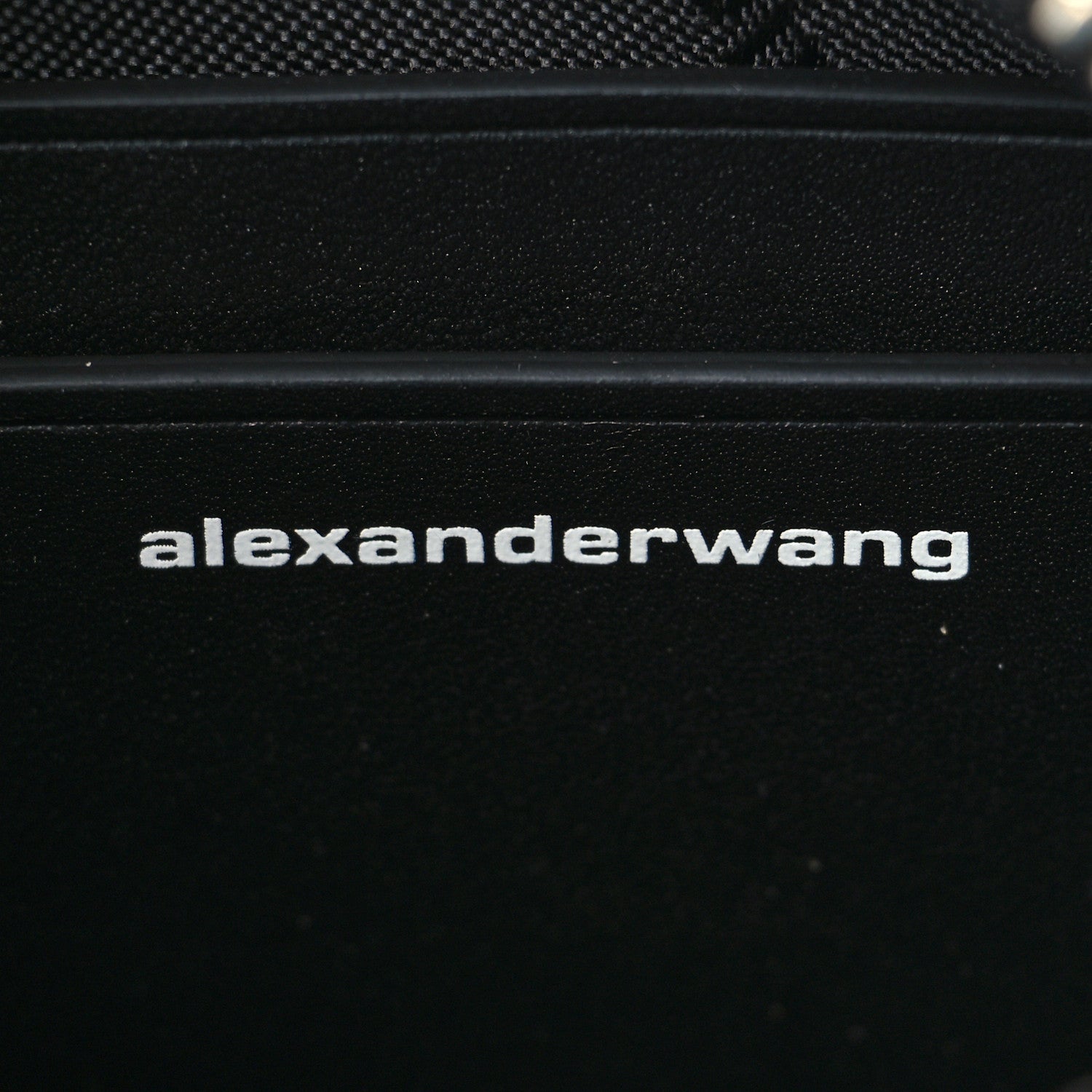 Alexander Wang Mesh Crystal Rhinestone Mini Heiress Pouch Black Silver 6 of 12