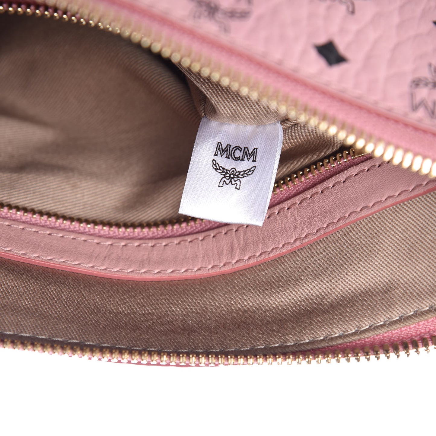 Visetos Medium Crossbody Pouch Light Pink
