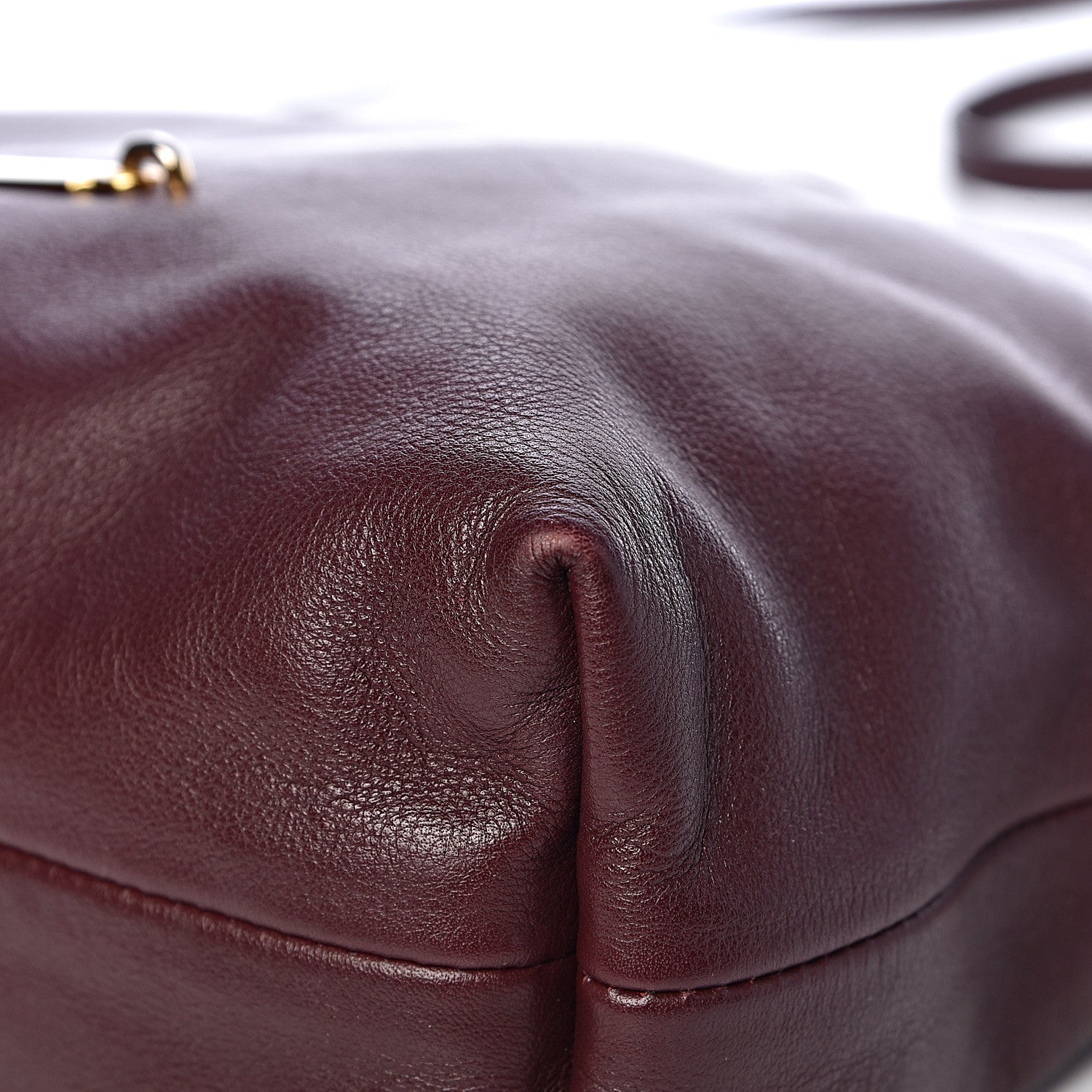 Burberry Calfskin House Check Little Crush Deep Claret 11 of 15