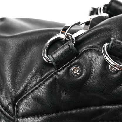 Alexander Wang Lambskin Marti Backpack Bag Washed Black Rhodium Hardware 19 of 19