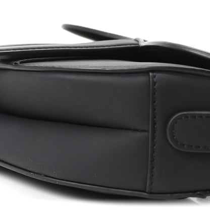 Christian Dior Ultra Matte Calfskin Mini Saddle Bag Black 9 of 9