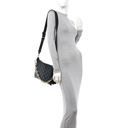 Louis Vuitton Lambskin Embossed Monogram Coussin PM Black 2 of 11