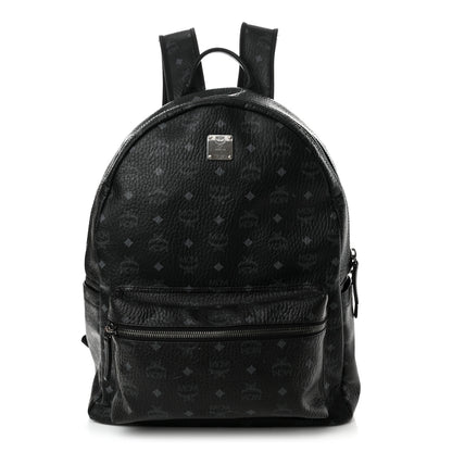 MCM Visetos Large Stark Backpack Black 1 of 16