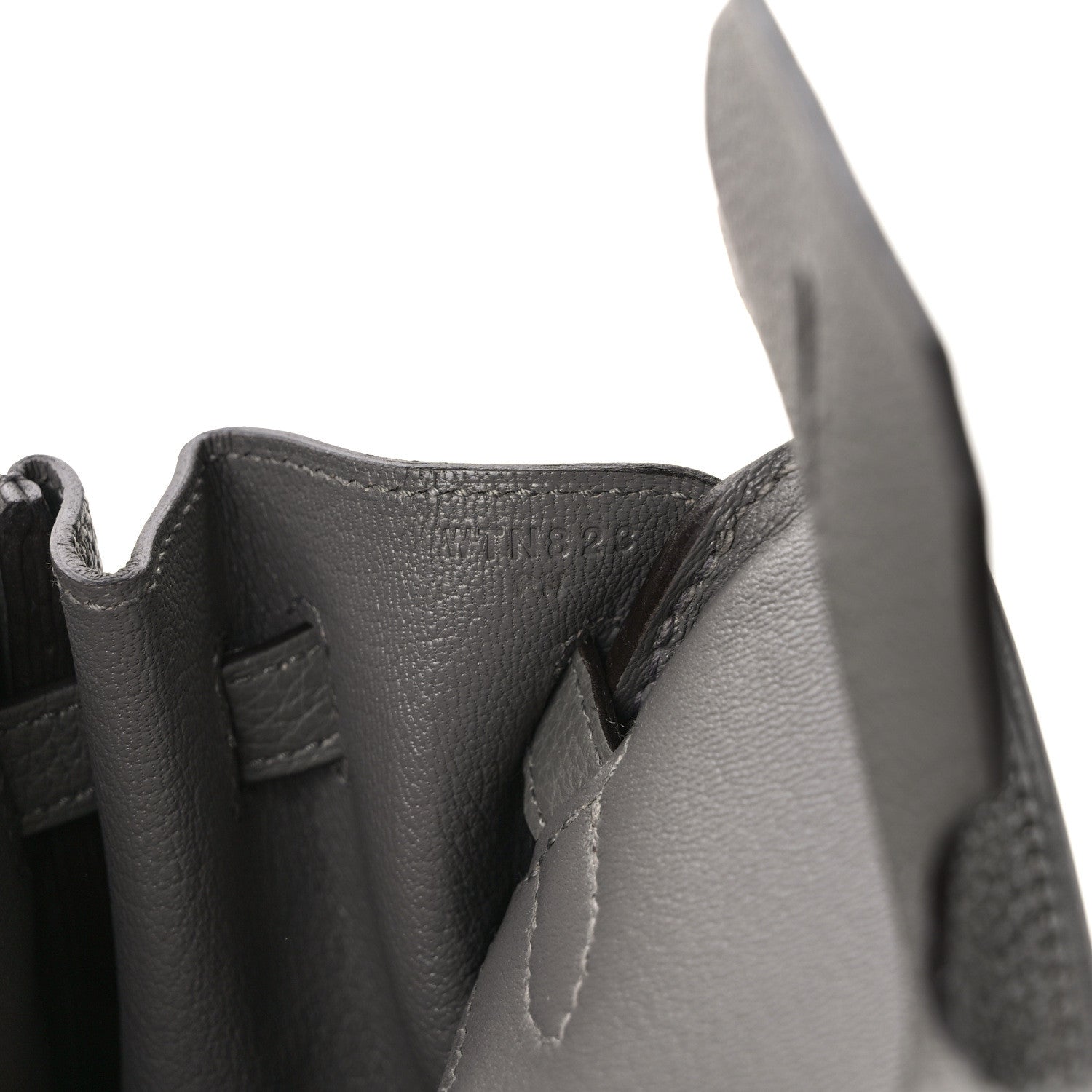 Hermes Togo Birkin 25 Gris Meyer 7 of 11