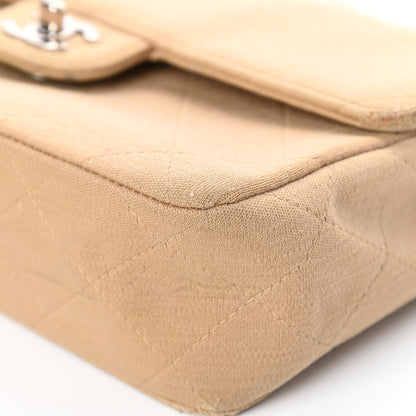 Chanel Jersey Quilted Medium Single Flap Beige 10 of 16