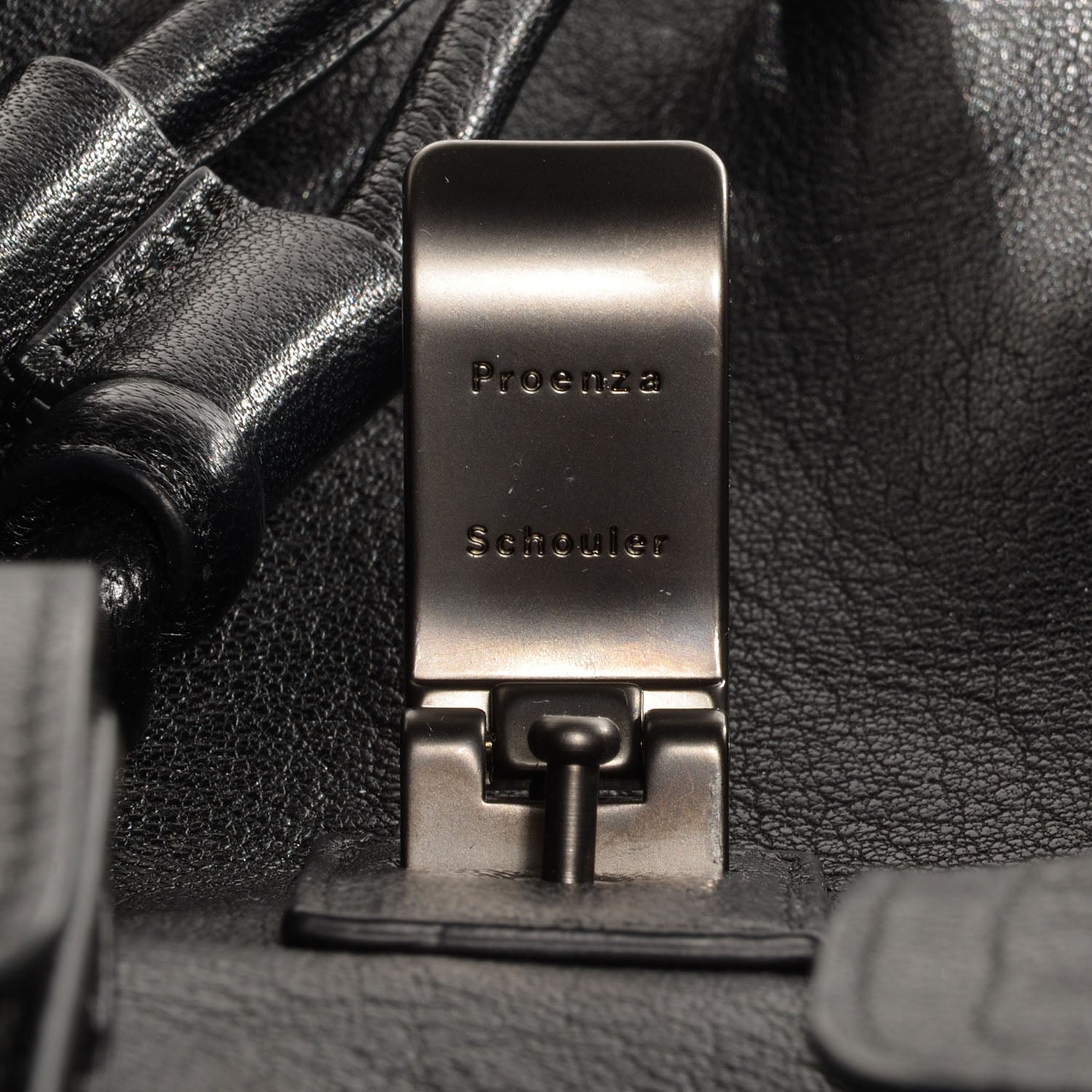 Proenza Schouler Leather PS1 Backpack Black 8 of 10