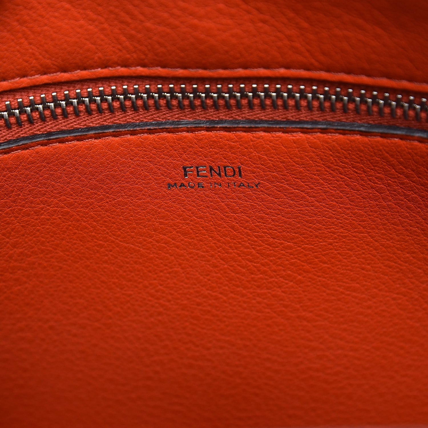 Fendi Vitello Baltico Dolce DotCom Satchel Tortora Papavero 7 of 10