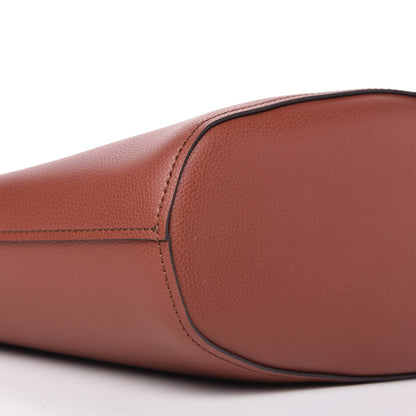 Chloe Smooth Grained Calfskin Medium Aby Tote Sepia Brown 6 of 11