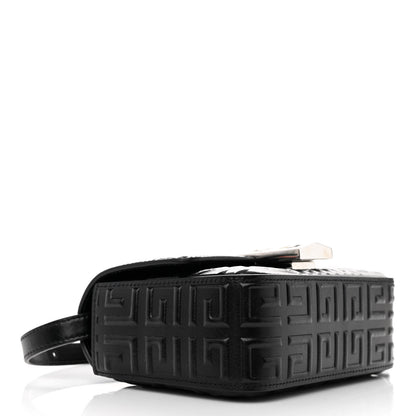 Givenchy Calfskin 4G Embossed Small Crossbody Black 4 of 9