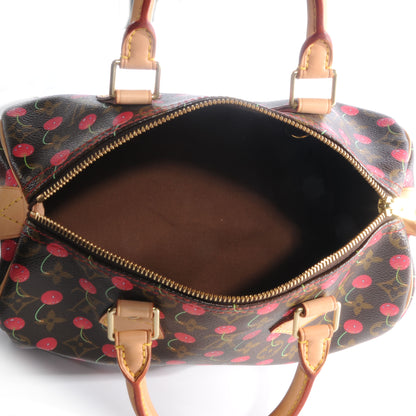Louis Vuitton Monogram Cerises Speedy 25 5 of 8