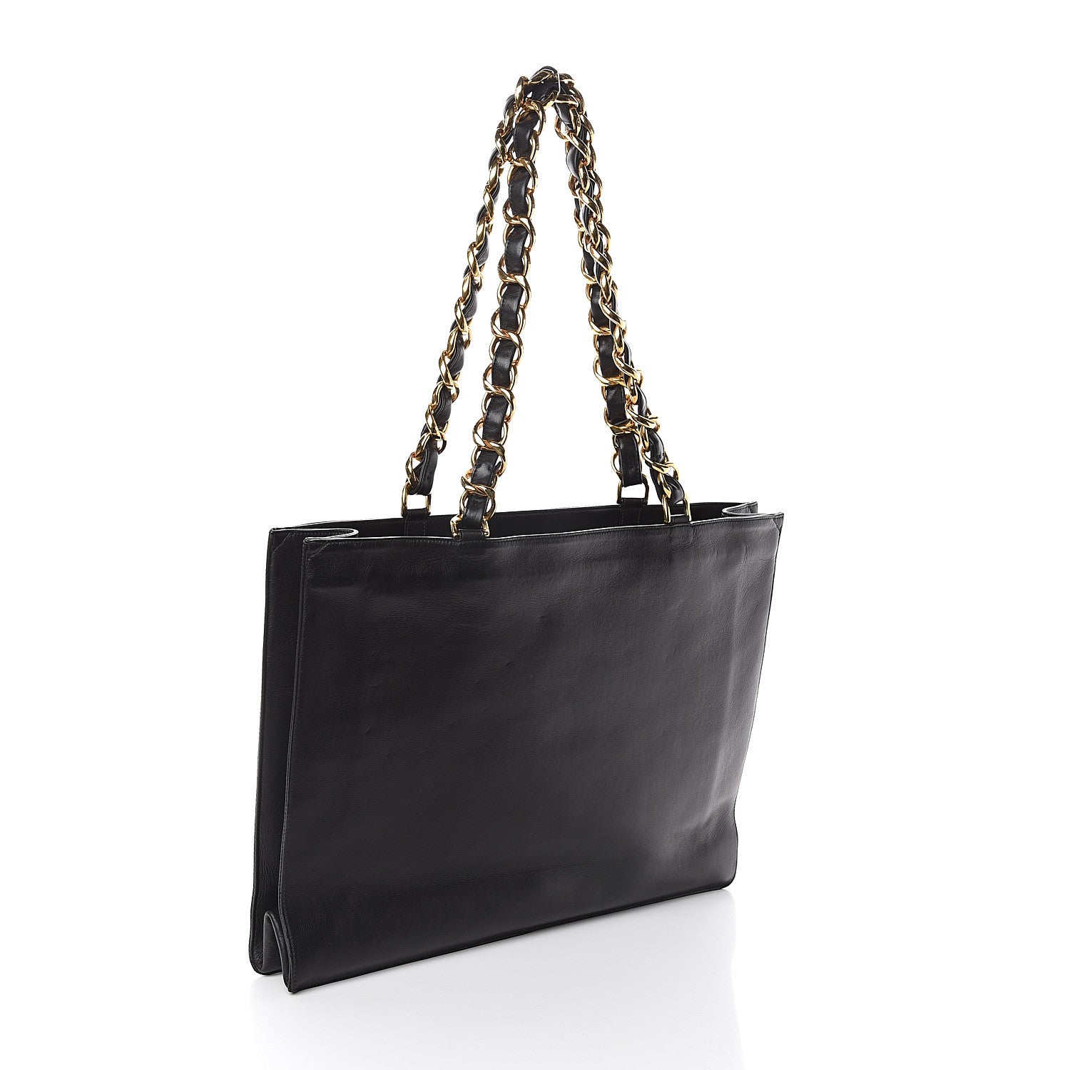 Chanel Lambskin CC Shoulder Bag Black 2 of 10
