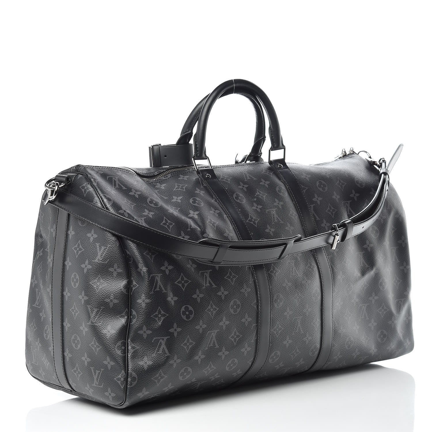 Louis Vuitton Monogram Eclipse Keepall Bandouliere 55 3 of 15