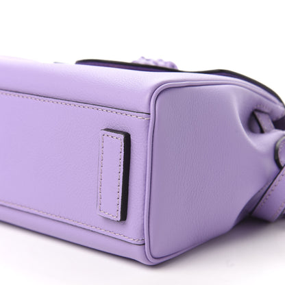 Versace Calfskin Medusa Small Top Handle Handbag Lilac 7 of 11