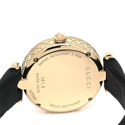Gucci Stainless Steel Calfskin Mother of Pearl 32mm Diamantissima Quartz Watch 4 of 5